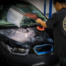 Load image into Gallery viewer, Chemical Guys Hex-Logic Quantum Medium-Heavy Cutting Pad - Orange - 5.5in - Black Ops Auto Works