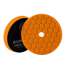 Load image into Gallery viewer, Chemical Guys Hex-Logic Quantum Medium-Heavy Cutting Pad - Orange - 5.5in - Black Ops Auto Works