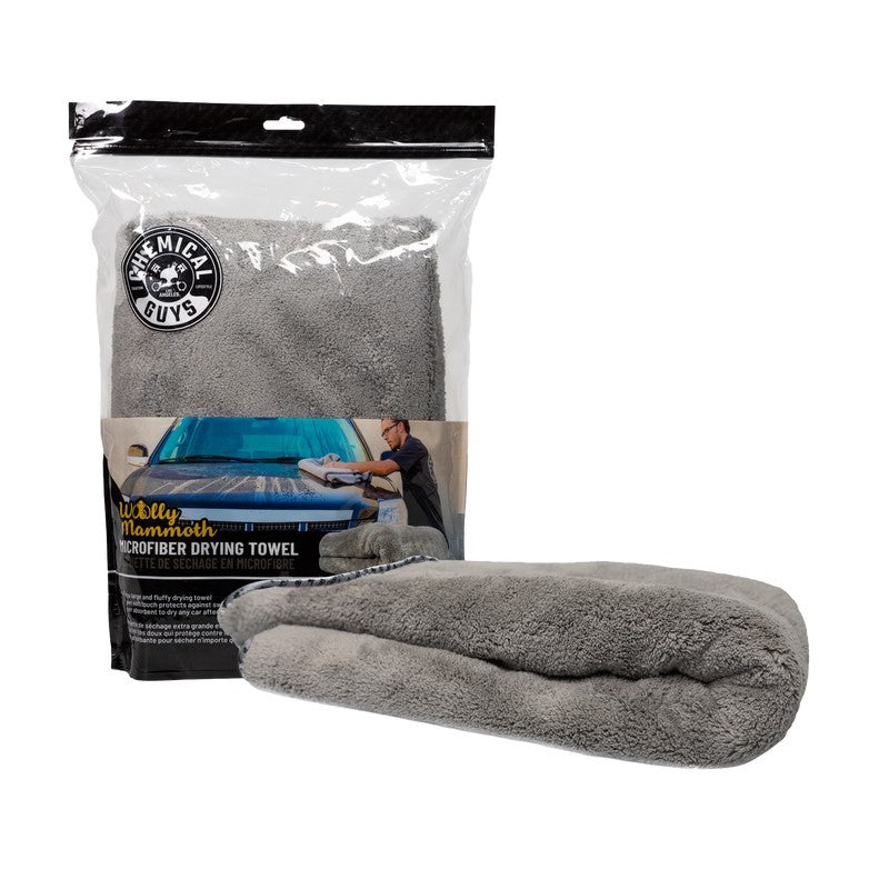 Chemical Guys Woolly Mammoth Microfiber Dryer Towel - 36in x 25in - Black Ops Auto Works