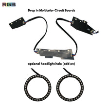 Load image into Gallery viewer, RGB Halo Kits Chevrolet Camaro Flow Series Multicolor DRL Boards (2016-2018)