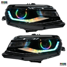 Load image into Gallery viewer, RGB Halo Kits Chevrolet Camaro Flow Series Multicolor DRL Boards (2016-2018)