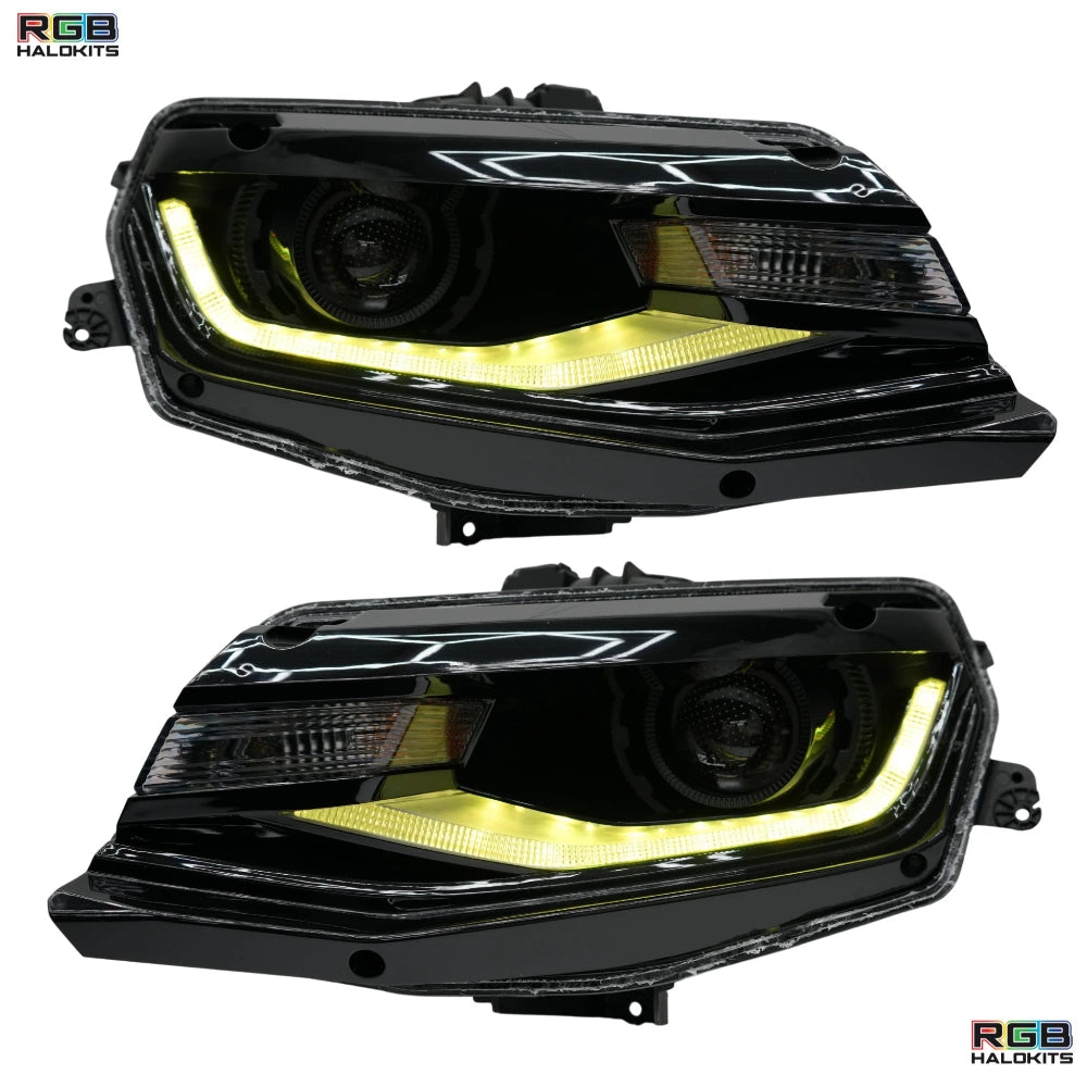 RGB Halo Kits Chevrolet Camaro Flow Series Multicolor DRL Boards (2016-2018)