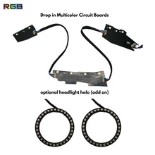 Load image into Gallery viewer, RGB Halo Kits Chevrolet Camaro Flow Series Multicolor DRL Boards (2016-2018)