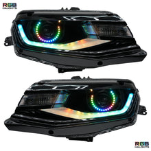Load image into Gallery viewer, RGB Halo Kits Chevrolet Camaro Flow Series Multicolor DRL Boards (2016-2018)
