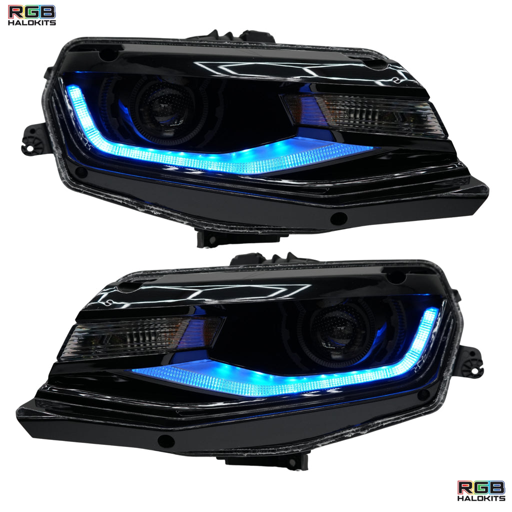 RGB Halo Kits Chevrolet Camaro Flow Series Multicolor DRL Boards (2016-2018)
