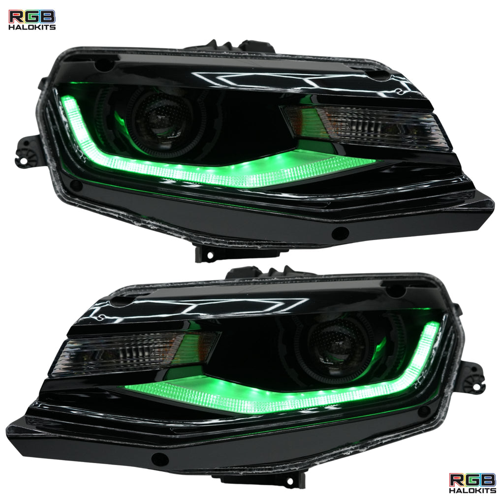 RGB Halo Kits Chevrolet Camaro Flow Series Multicolor DRL Boards (2016-2018)