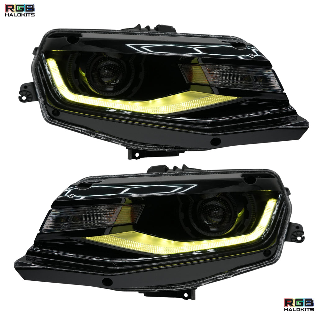 RGB Halo Kits Chevrolet Camaro Flow Series Multicolor DRL Boards (2016-2018)