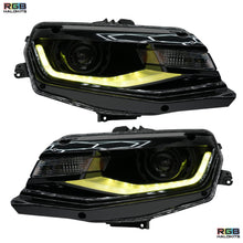 Load image into Gallery viewer, RGB Halo Kits Chevrolet Camaro Flow Series Multicolor DRL Boards (2016-2018)