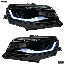 Load image into Gallery viewer, RGB Halo Kits Chevrolet Camaro Flow Series Multicolor DRL Boards (2016-2018)