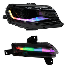 Load image into Gallery viewer, RGB Halo Kits F13 | G20 | A20 | P2 - BX1 Chevrolet Camaro Flow Series Multicolor DRL Boards (2016-2018)