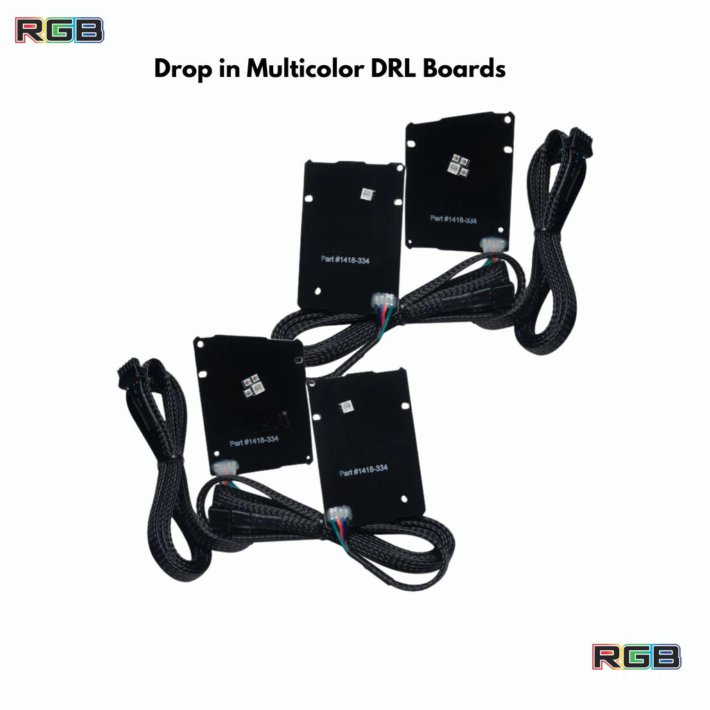 RGB Halo Kits Chevrolet Camaro LS/LT RGBW DRL Boards (2019-2023)