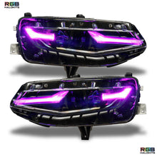 Load image into Gallery viewer, RGB Halo Kits Chevrolet Camaro LS/LT RGBW DRL Boards (2019-2023)
