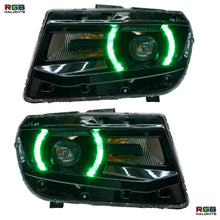 Load image into Gallery viewer, RGB Halo Kits Chevrolet Camaro RS/SS Multicolor DRL Boards (2014-2015)