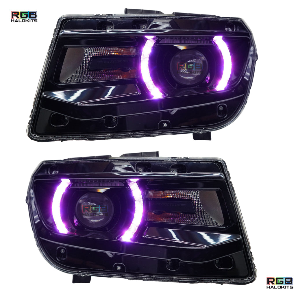 RGB Halo Kits Chevrolet Camaro RS/SS Multicolor DRL Boards (2014-2015)