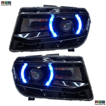 Load image into Gallery viewer, RGB Halo Kits Chevrolet Camaro RS/SS Multicolor DRL Boards (2014-2015)