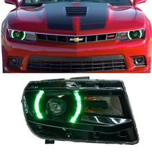 Load image into Gallery viewer, RGB Halo Kits F14 | A12 | P2 - BX1 Chevrolet Camaro RS/SS Multicolor DRL Boards (2014-2015)