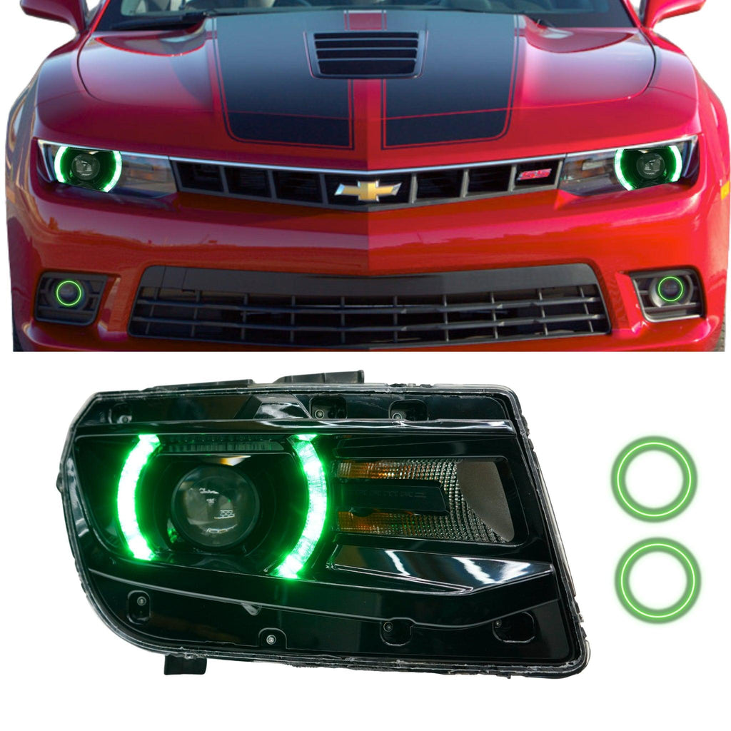 RGB Halo Kits F14 | C15 | A12| P2 - BX3 Chevrolet Camaro RS/SS Multicolor DRL Boards (2014-2015)