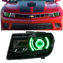 Load image into Gallery viewer, RGB Halo Kits F14 | C18 | B34 | A12 | P2 - BX3 Chevrolet Camaro RS/SS Multicolor DRL Boards (2014-2015)