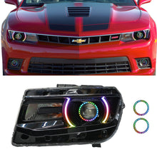 Load image into Gallery viewer, RGB Halo Kits G1x2 | B10 | B13 | B31 | B34 | A20 | P2 - BX3 Chevrolet Camaro RS/SS Multicolor DRL Boards (2014-2015)