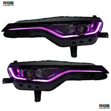 Load image into Gallery viewer, RGB Halo Kits Chevrolet Camaro RS/SS RGBWA DRL Boards (2019-2024)