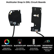 Load image into Gallery viewer, RGB Halo Kits Chevrolet Camaro RS/SS RGBWA DRL Boards (2019-2024)