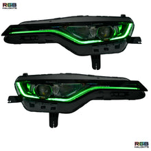 Load image into Gallery viewer, RGB Halo Kits Chevrolet Camaro RS/SS RGBWA DRL Boards (2019-2024)
