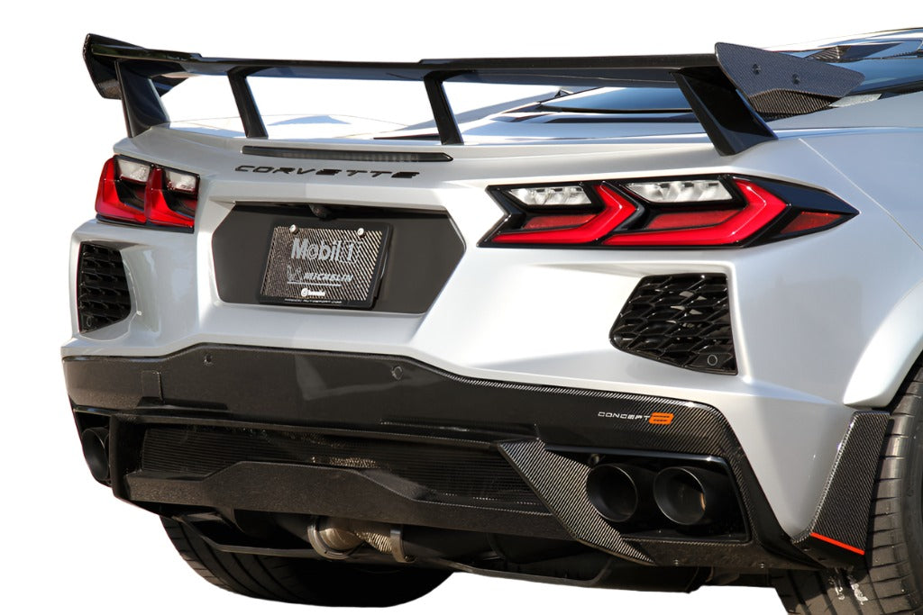 Carbon Fiber Rear Diffuser C8 Corvette 2020-2023 - Black Ops Auto Works