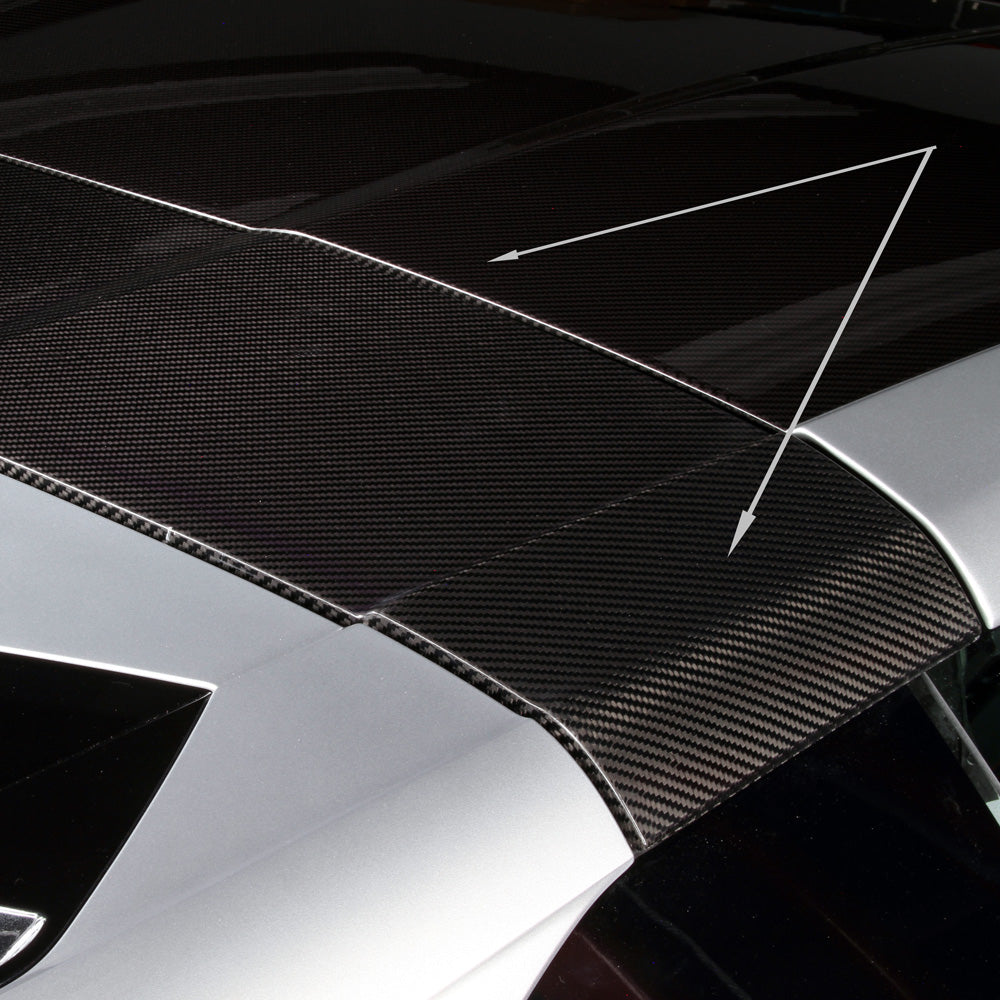 Carbon Fiber Targa Bar C8 Corvette 2020-2023 - Black Ops Auto Works