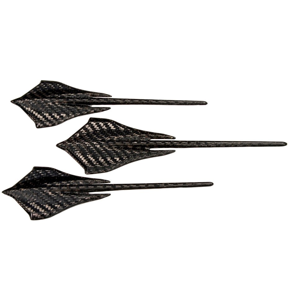 2020-23 C8 CORVETTE CONCEPT8 BESPOKE CARBON FIBER BADGE PACKAGE - Black Ops Auto Works