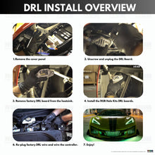Load image into Gallery viewer, RGB Halo Kits Chevrolet Corvette C8 RGBW+A DRL Boards (2020-2025)