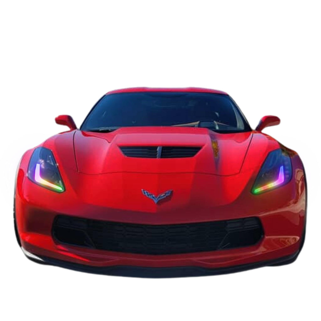 RGB Halo Kits Chevrolet Corvette Multicolor DRL Boards (2014-2019)