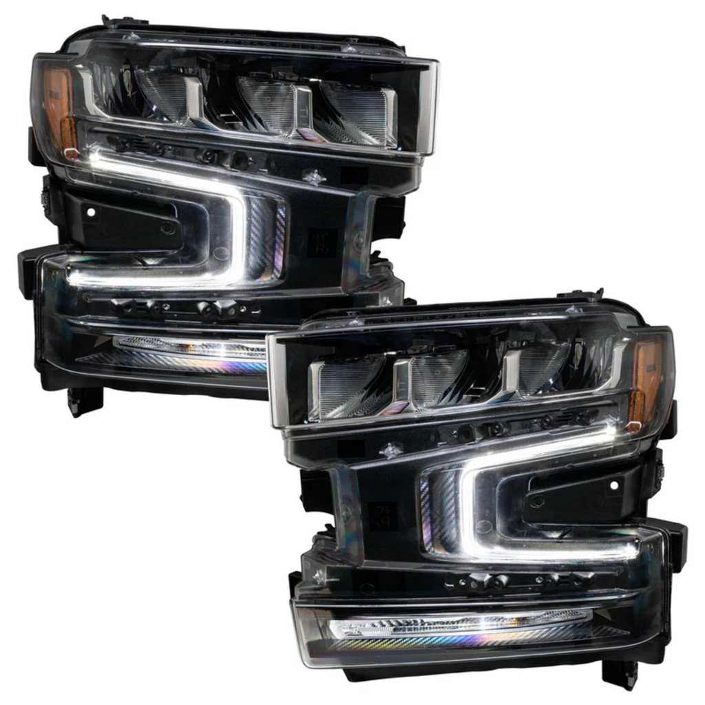 RGB Halo Kits Chevrolet Silverado 1500 RGBW DRL Boards (2019-2022)