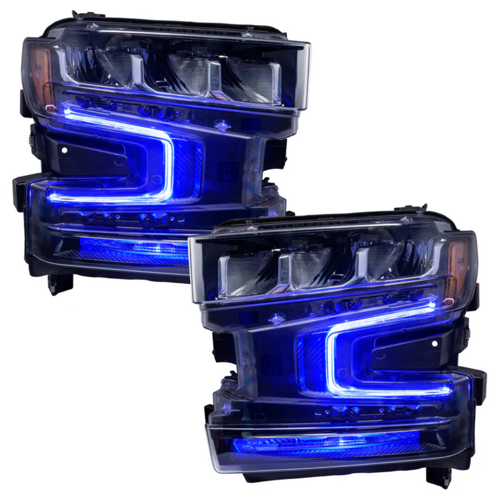 RGB Halo Kits Chevrolet Silverado 1500 RGBW DRL Boards (2019-2022)