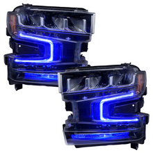 Load image into Gallery viewer, RGB Halo Kits Chevrolet Silverado 1500 RGBW DRL Boards (2019-2022)