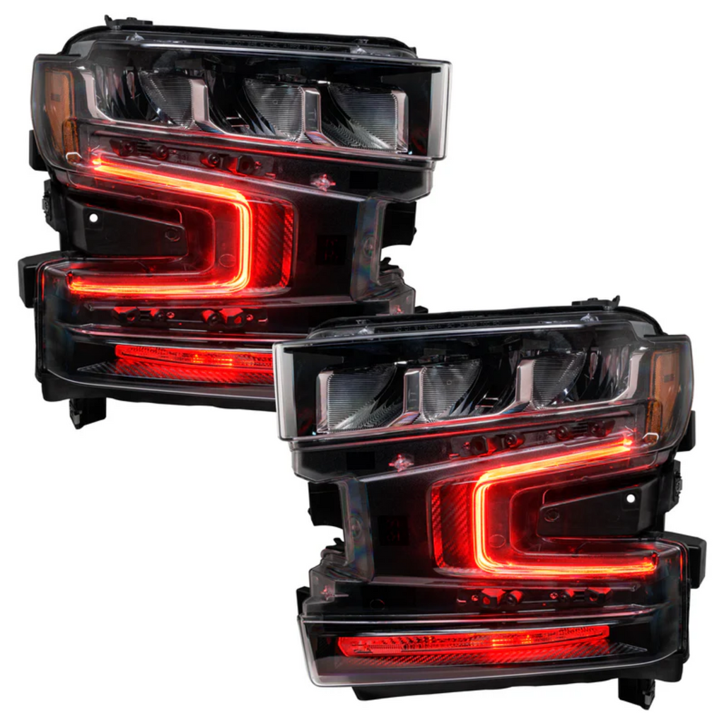 RGB Halo Kits Chevrolet Silverado 1500 RGBW DRL Boards (2019-2022)