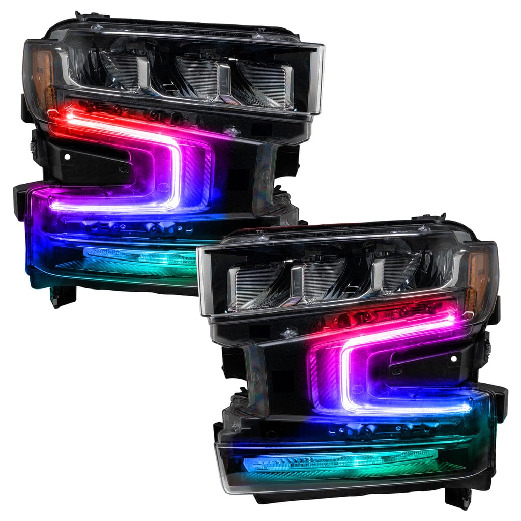 RGB Halo Kits Chevrolet Silverado 1500 RGBW DRL Boards (2019-2022)