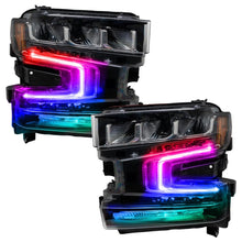 Load image into Gallery viewer, RGB Halo Kits Chevrolet Silverado 1500 RGBW DRL Boards (2019-2022)