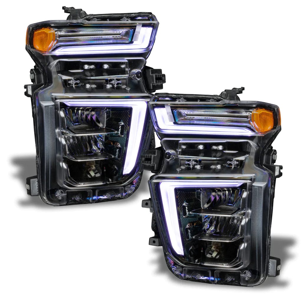 RGB Halo Kits Chevrolet Silverado HD 2500/3500 RGBW DRL Boards (2020-2023)