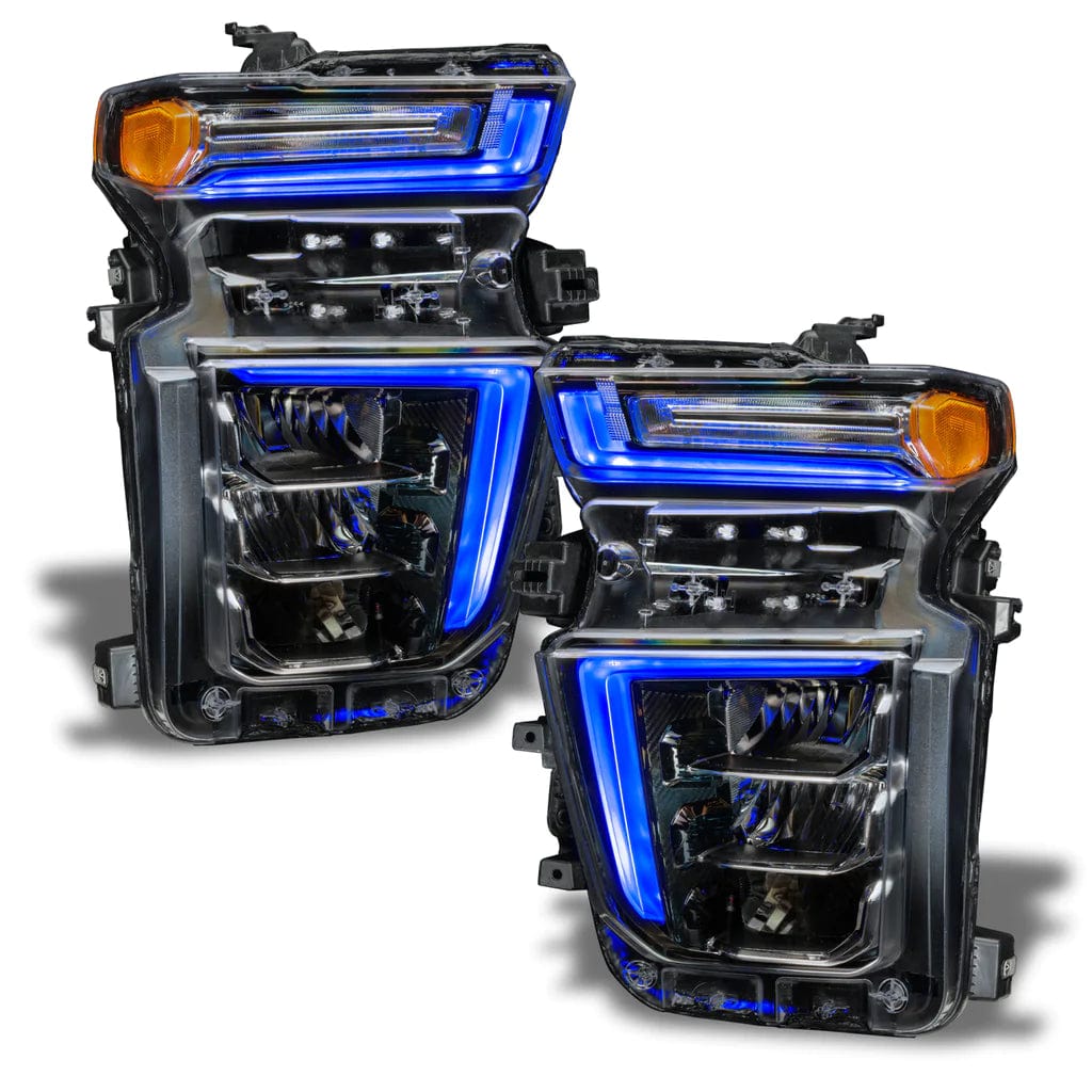 RGB Halo Kits Chevrolet Silverado HD 2500/3500 RGBW DRL Boards (2020-2023)