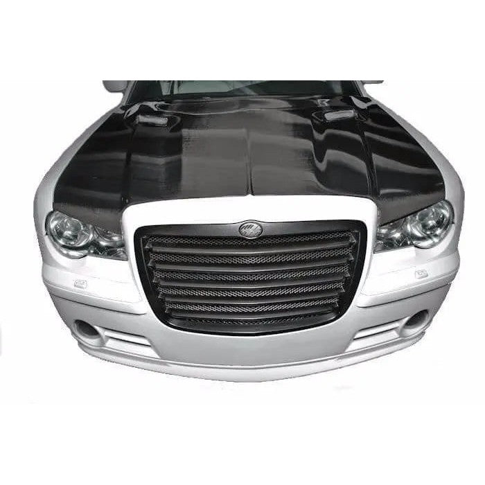Chrysler 300 Carbon Fiber Hood Challenger Style 2005-2010 - Black Ops Auto Works