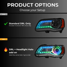 Load image into Gallery viewer, RGB Halo Kits Chrysler 300 Multicolor DRL Boards (2011-2023)