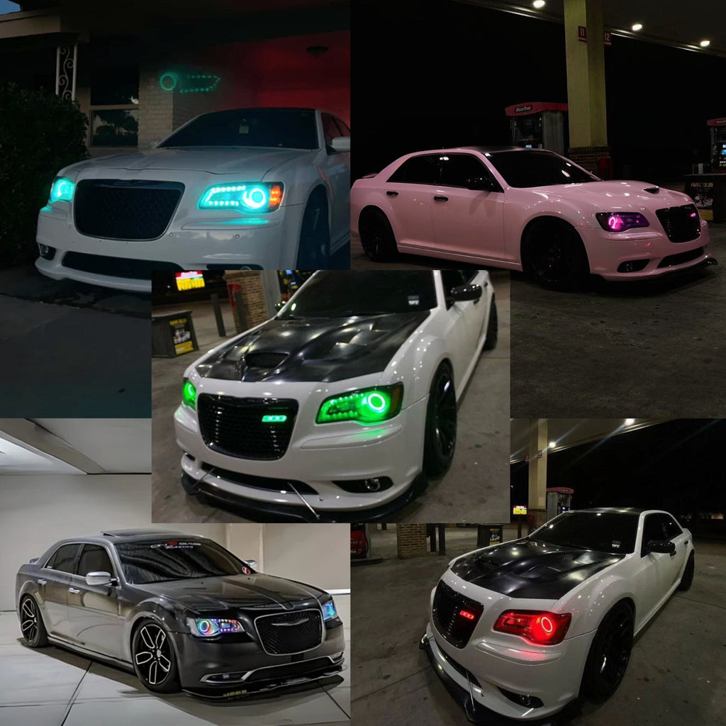 RGB Halo Kits Chrysler 300 Multicolor DRL Boards (2011-2023)