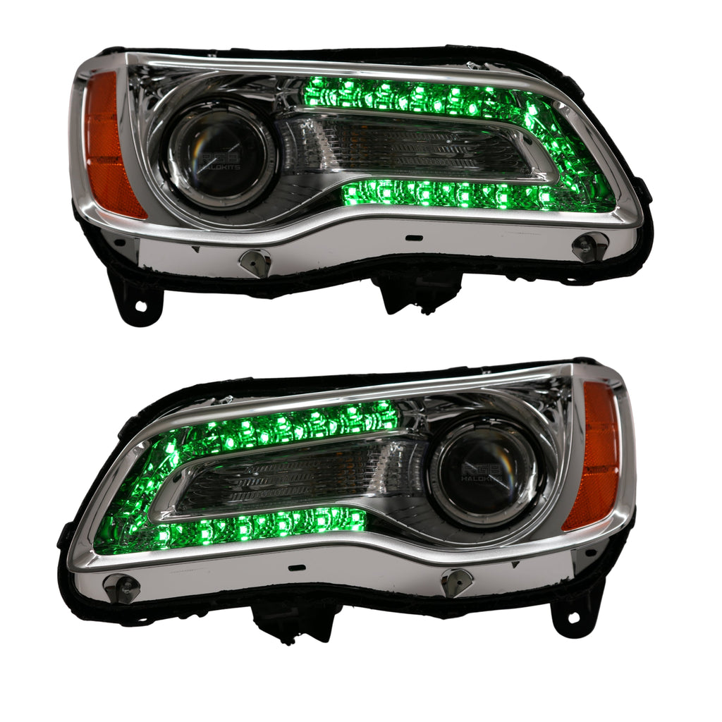 RGB Halo Kits Chrysler 300 Multicolor DRL Boards (2011-2023)