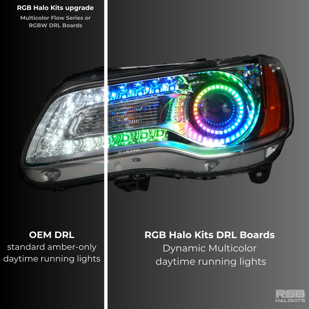 RGB Halo Kits Chrysler 300 Multicolor DRL Boards (2011-2023)