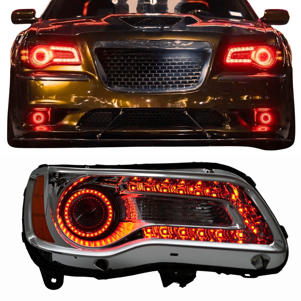 RGB Halo Kits Chrysler 300 Multicolor DRL Boards (2011-2023)