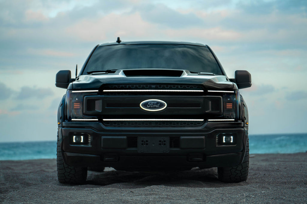 Classical Series LED Headlights w/ LED DRL 18-20 Ford F-150 - Black Ops Auto Works