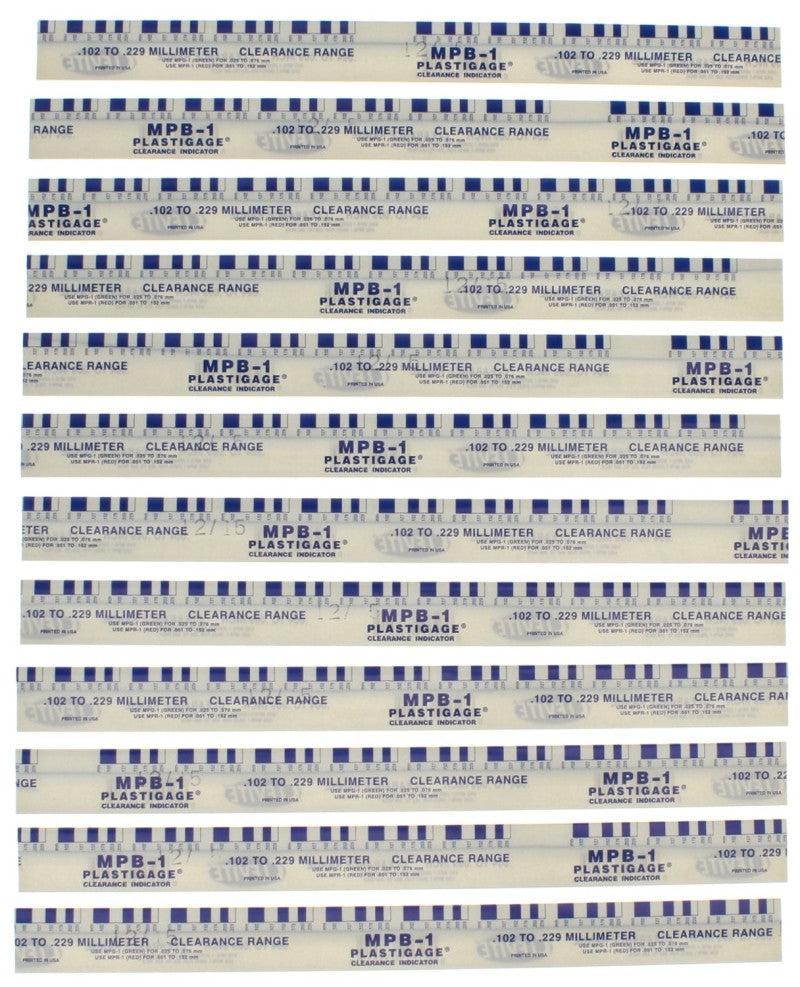 Clevite Plastigage Blue Plastigage - 12 Pack - Black Ops Auto Works