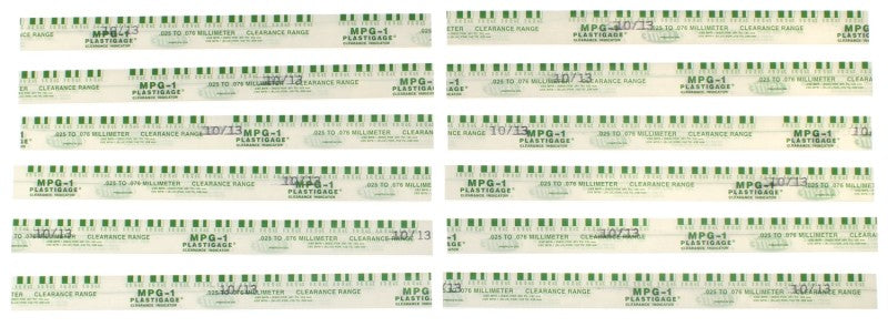 Clevite Plastigage Green Plastigage - 12 Pack - Black Ops Auto Works