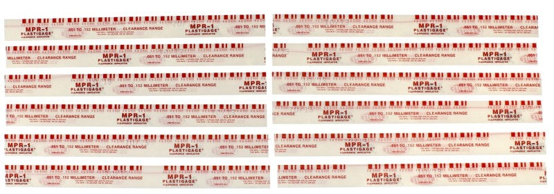 Clevite Plastigage Red Plastigage - 12 Pack - Black Ops Auto Works