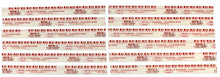 Load image into Gallery viewer, Clevite Plastigage Red Plastigage - 12 Pack - Black Ops Auto Works